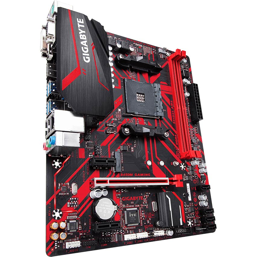 Материнская плата GIGABYTE B450M GAMING Назначение для настольного компьютера