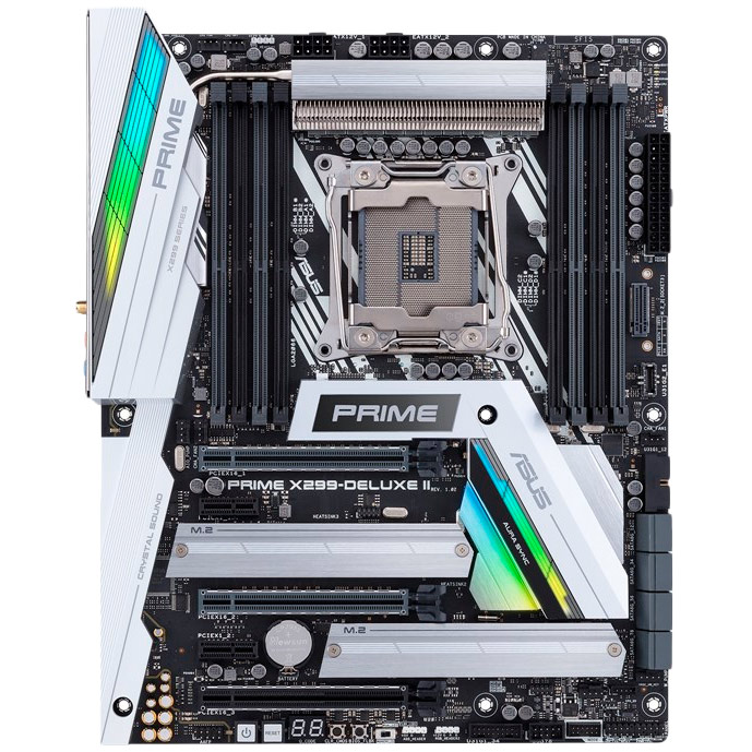

Материнская плата ASUS PRIME X299-DELUXE II, PRIME X299-DELUXE II
