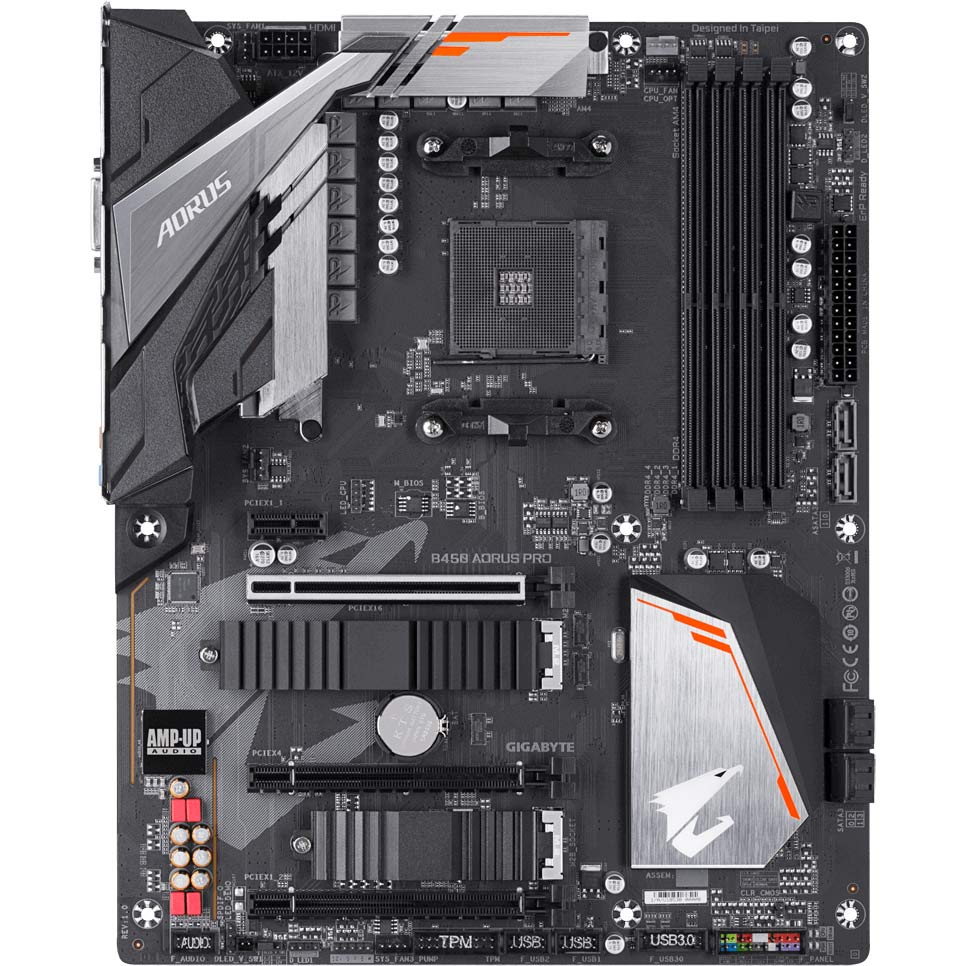 

Материнская плата GIGABYTE B450 AORUS PRO, B450 AORUS PRO