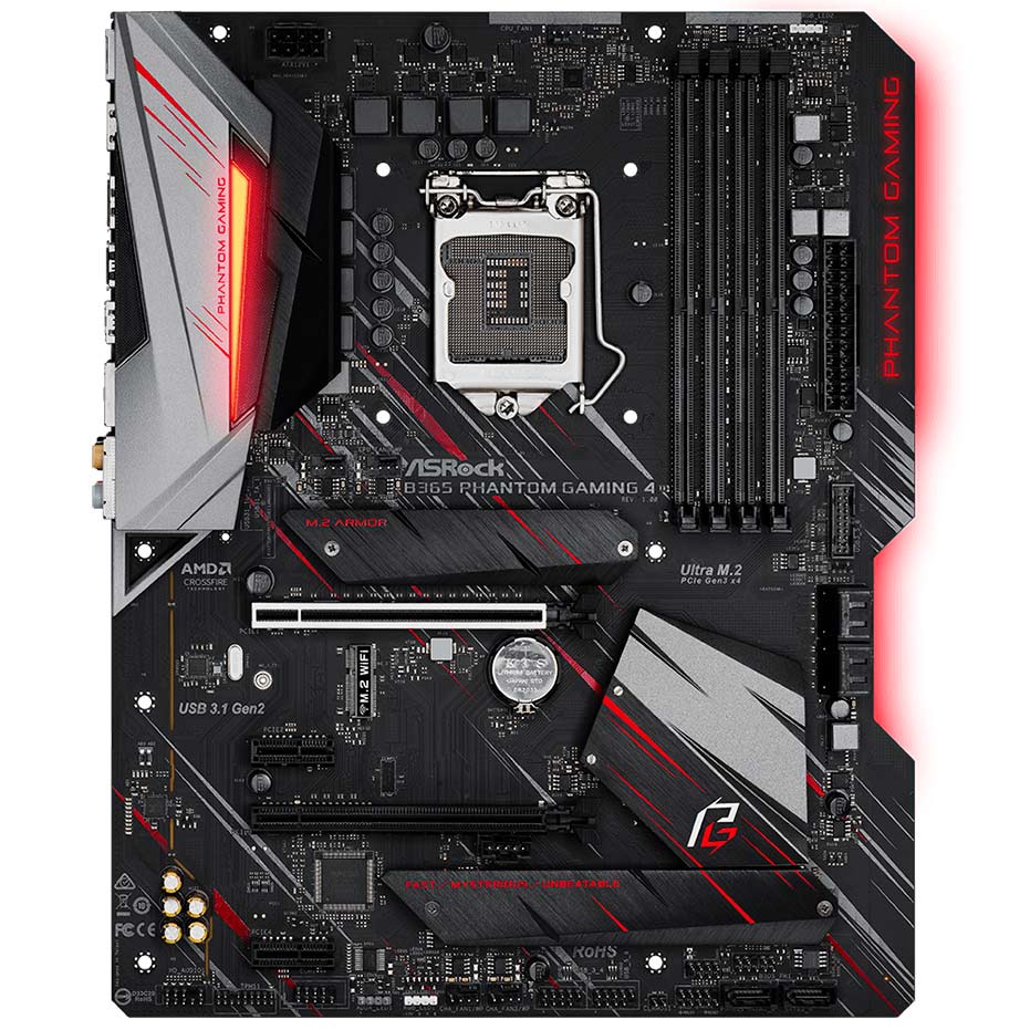 

Материнская плата ASROCK B365 PHANTOM GAMING 4, B365 PHANTOM GAMING 4 s1151 B365 ATX