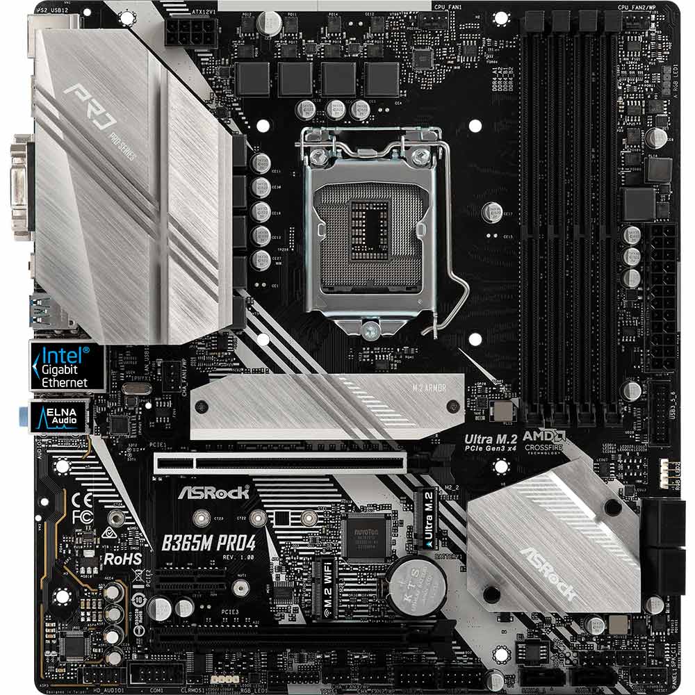 Материнська плата ASROCK B365M PRO4