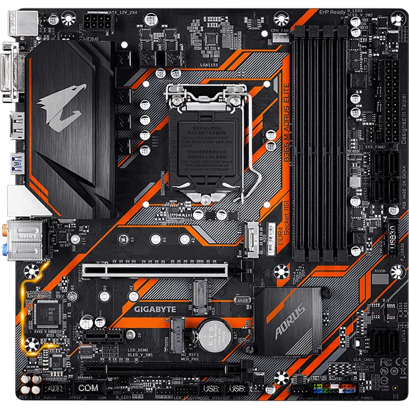 

Материнская плата GIGABYTE B365 M AORUS ELITE, s1151 B365 M AORUS ELITE
