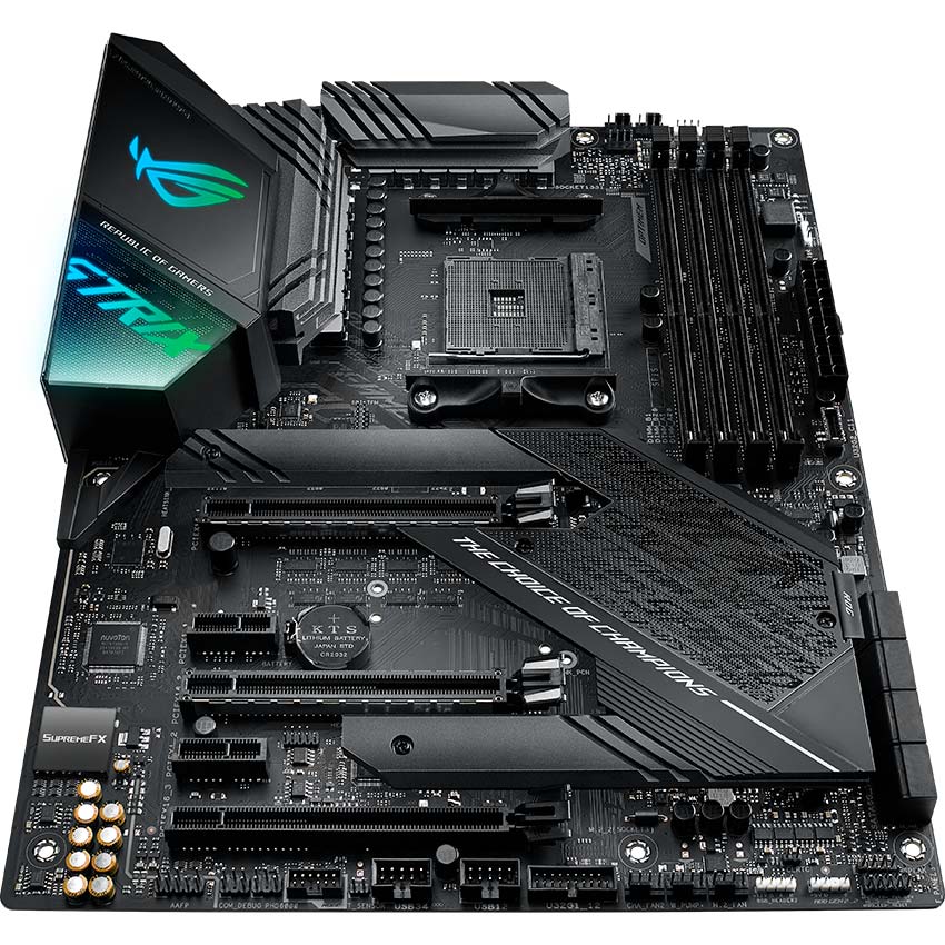 Материнская плата ASUS ROG STRIX X570-F Частота работы памяти 4400, 4266, 4133, 4000, 3866, 3600, 3400, 3200, 2666, 2400, 2133