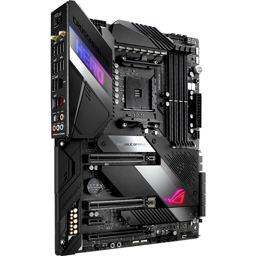 Материнская плата ASUS CROSSHAIR VIII HERO WIFI Назначение для настольного компьютера