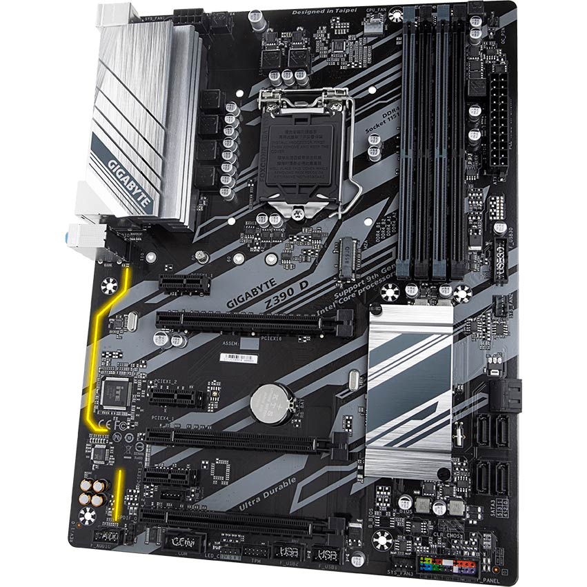 Материнська плата GIGABYTE Z390 D s1151 Принзначення для настільного комп'ютера