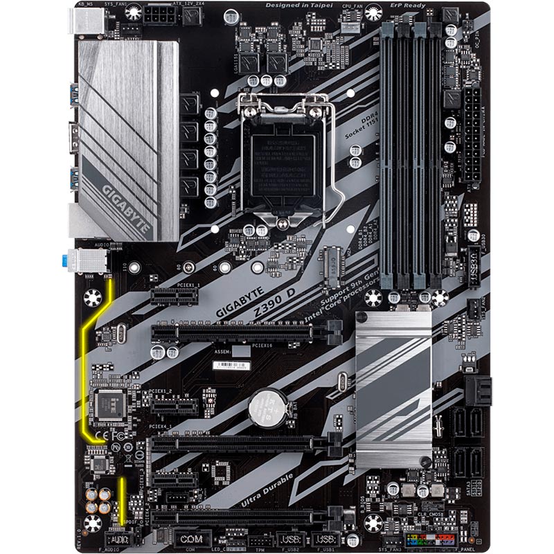 Материнська плата GIGABYTE Z390 D s1151