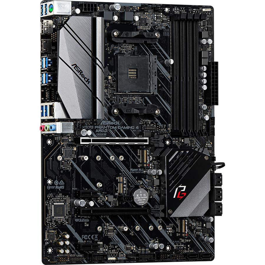 Материнская плата ASROCK X570 Phantom Gaming 4 Назначение для настольного компьютера