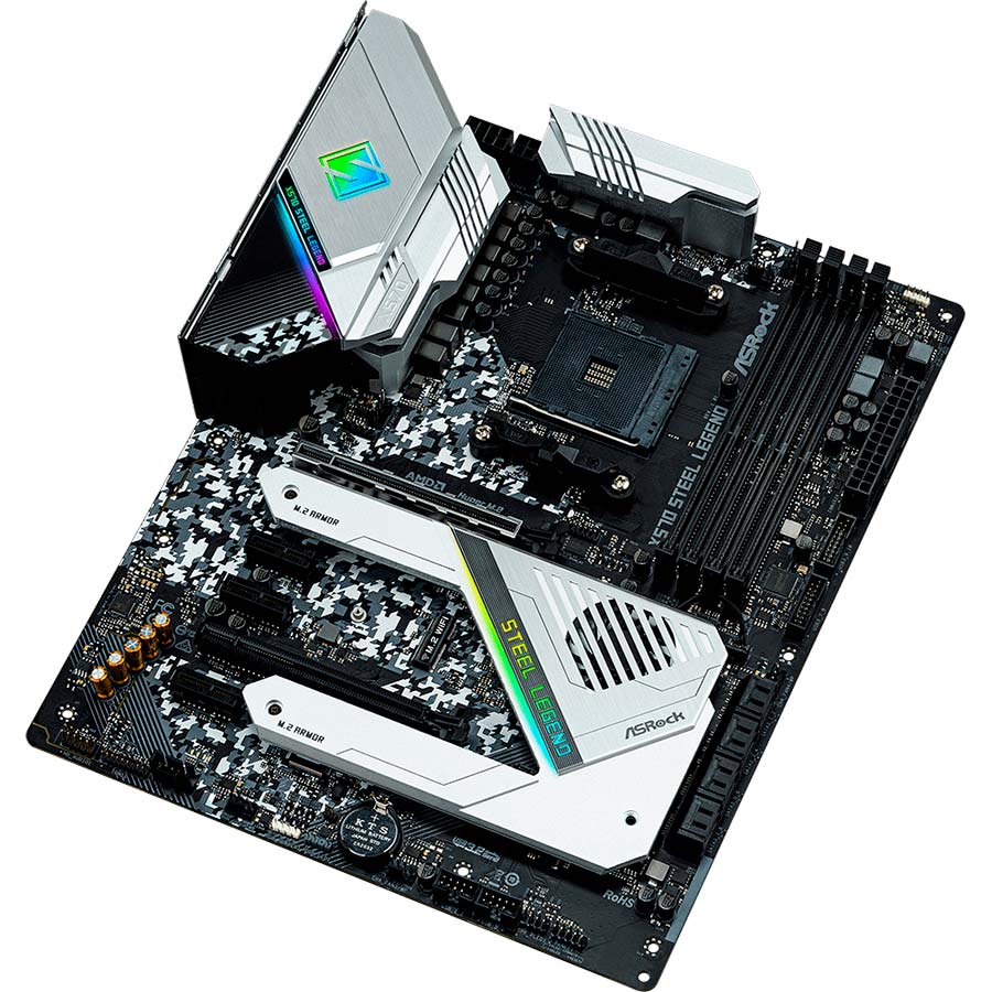 Материнская плата ASROCK X570 Steel Legend Назначение для настольного компьютера