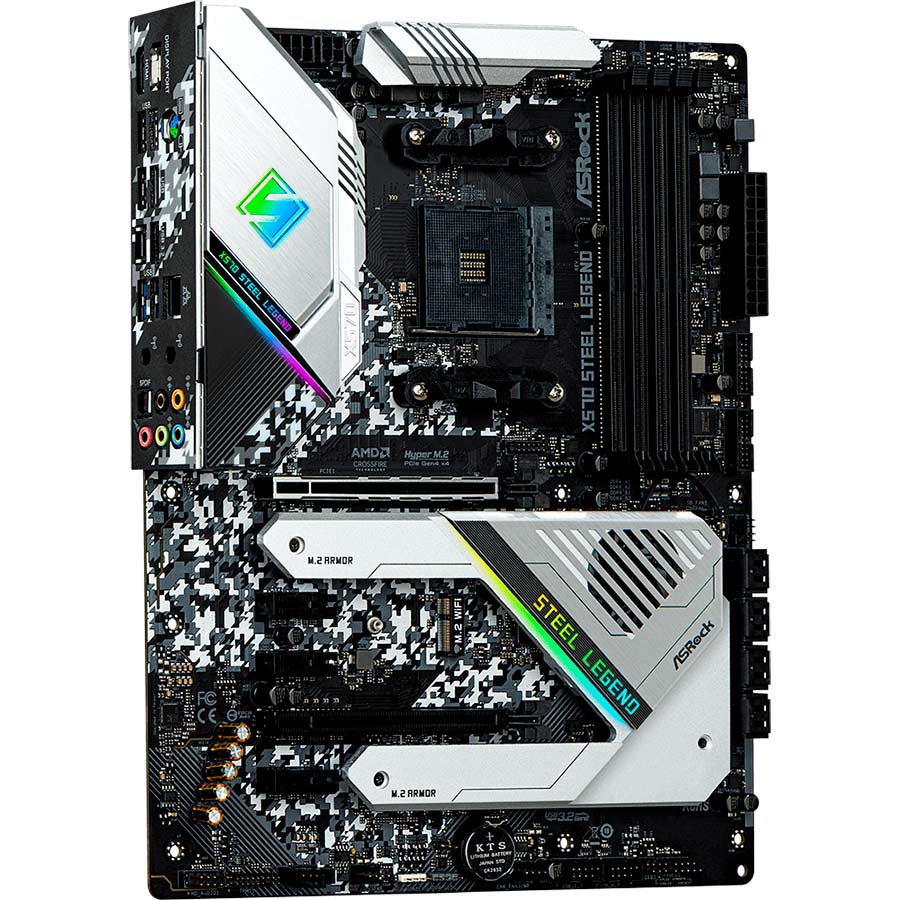 Материнская плата ASROCK X570 Steel Legend Частота работы памяти 4666+, 4400, 4300, 4266, 4200, 4133, 4000, 3866, 3800, 3733, 3600, 3466, 3200, 2933, 2667, 2400, 2133