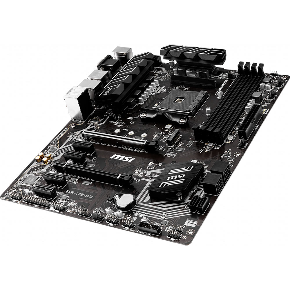 Материнская плата MSI B450-A PRO MAX Назначение для настольного компьютера