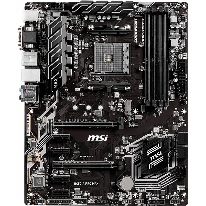 Материнская плата MSI B450-A PRO MAX