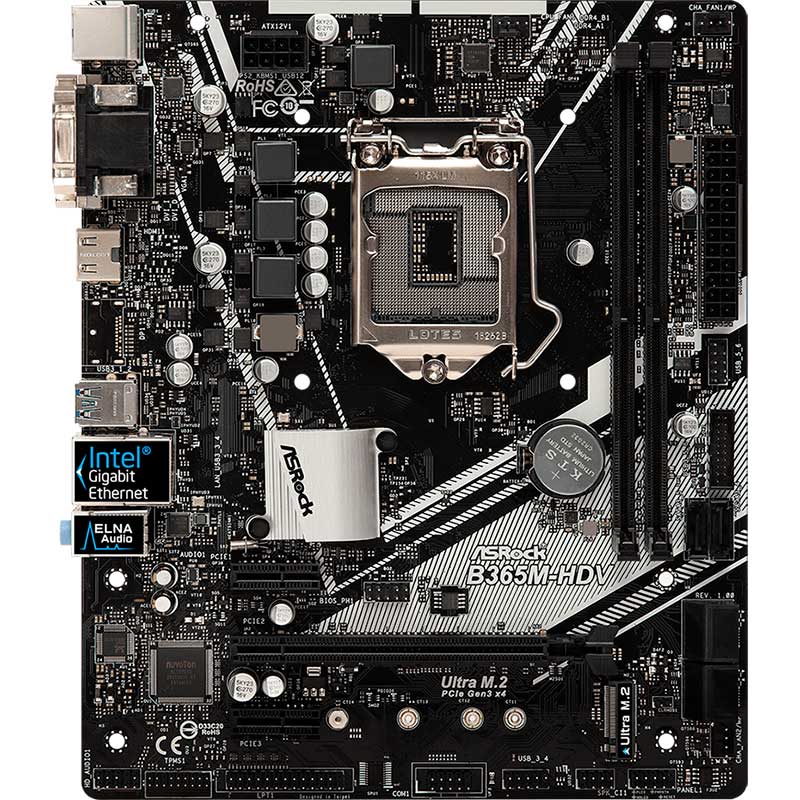 Материнская плата ASROCK B365M-HDV