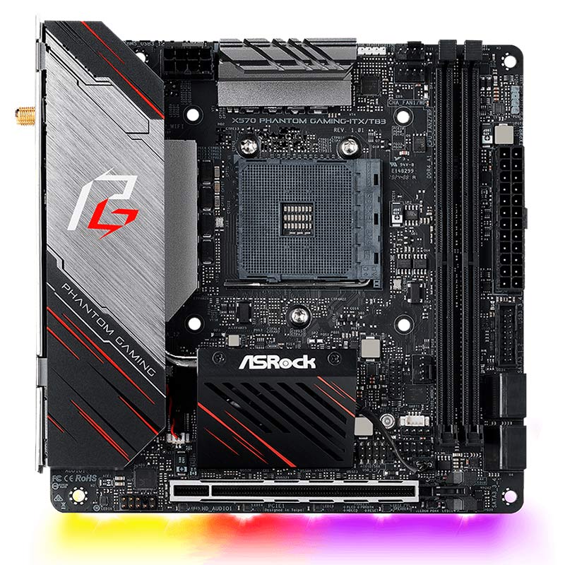 

Материнская плата ASROCK X570 Phantom Gaming-ITX/TB3, X570 Phantom Gaming-ITX/TB3