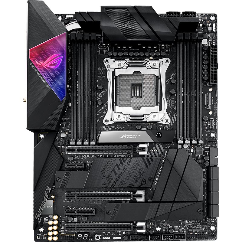 

Материнская плата ASUS STRIX X299-E GAMING II, STRIX X299-E GAMING II s2066