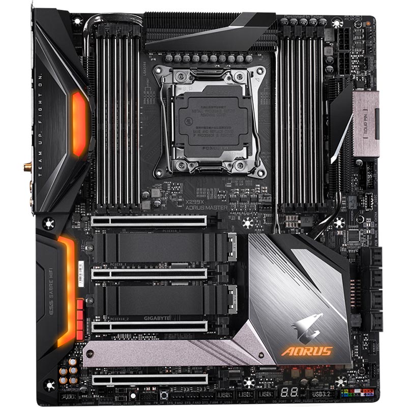 

Материнская плата GIGABYTE X299X AORUS MASTER, X299X AORUS MASTER s2066 (X299X AORUS MASTER)