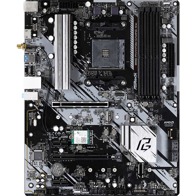 

Материнская плата ASROCK B550 PHANTOM GAMING 4, B550 PHANTOM GAMING 4/AC sAM4