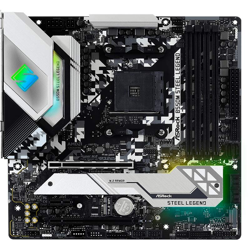 Материнская плата ASROCK B550M STEEL LEGEND