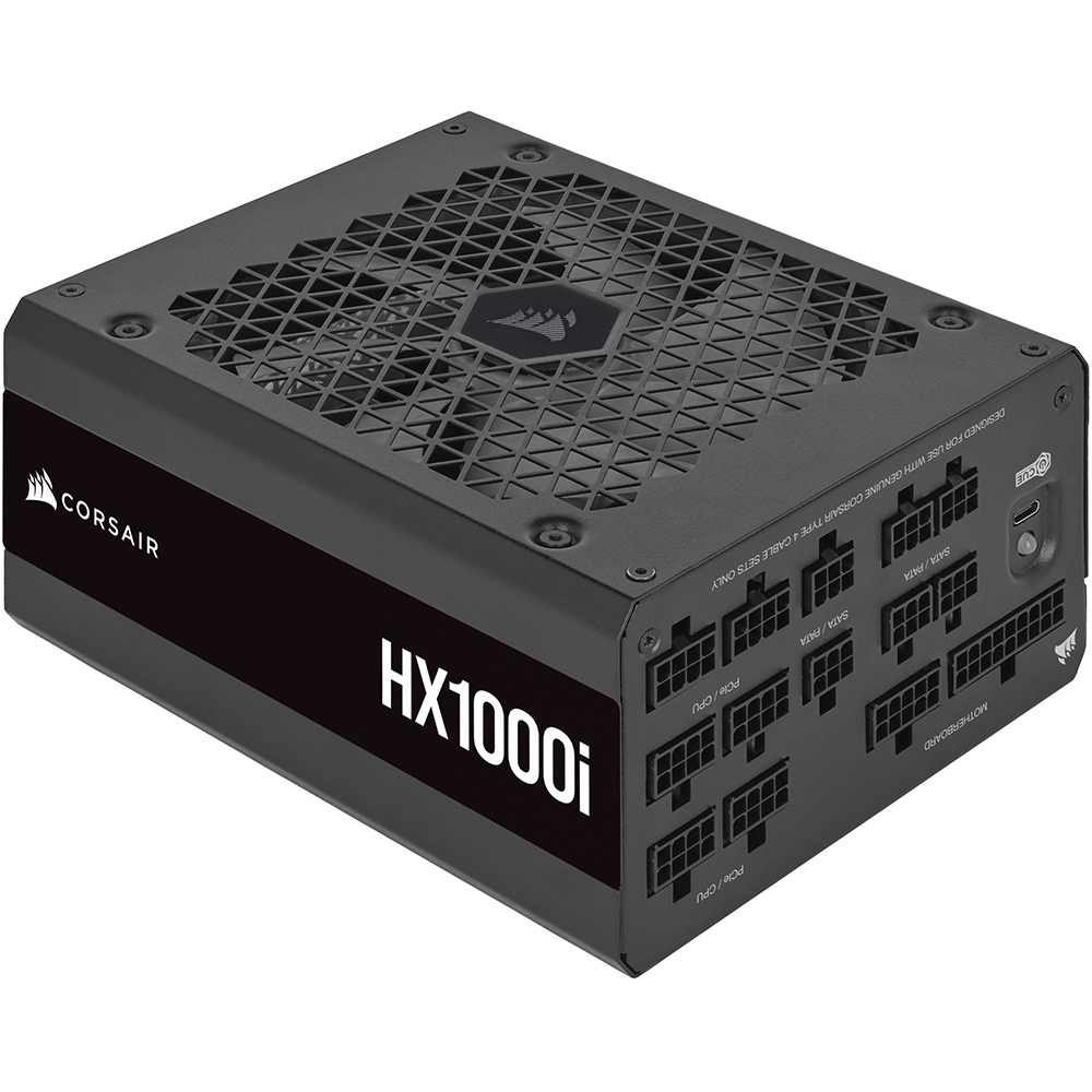 Блок живлення CORSAIR HX1000i PCIE5 1000W (CP-9020259-EU) Призначенння для настільного комп'ютера