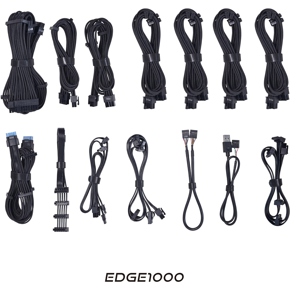 Покупка Блок питания LIAN LI EDGE1000 1000Вт Black (G9P.EG1000.BE00.EU)
