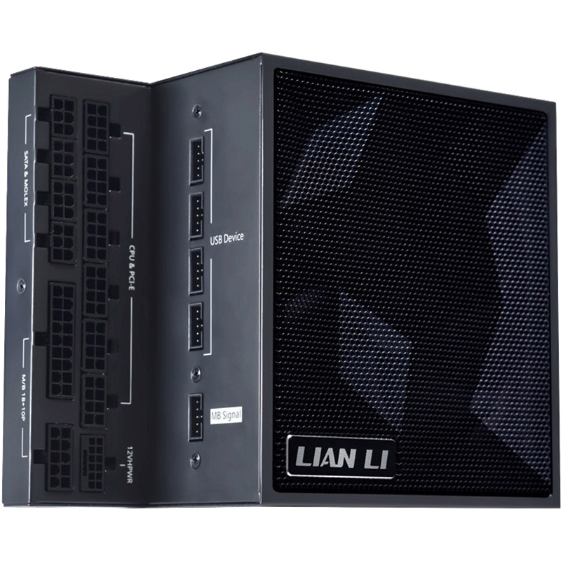 Блок питания LIAN LI EDGE1000 1000Вт Black (G9P.EG1000.BE00.EU) Форм-фактор ATX