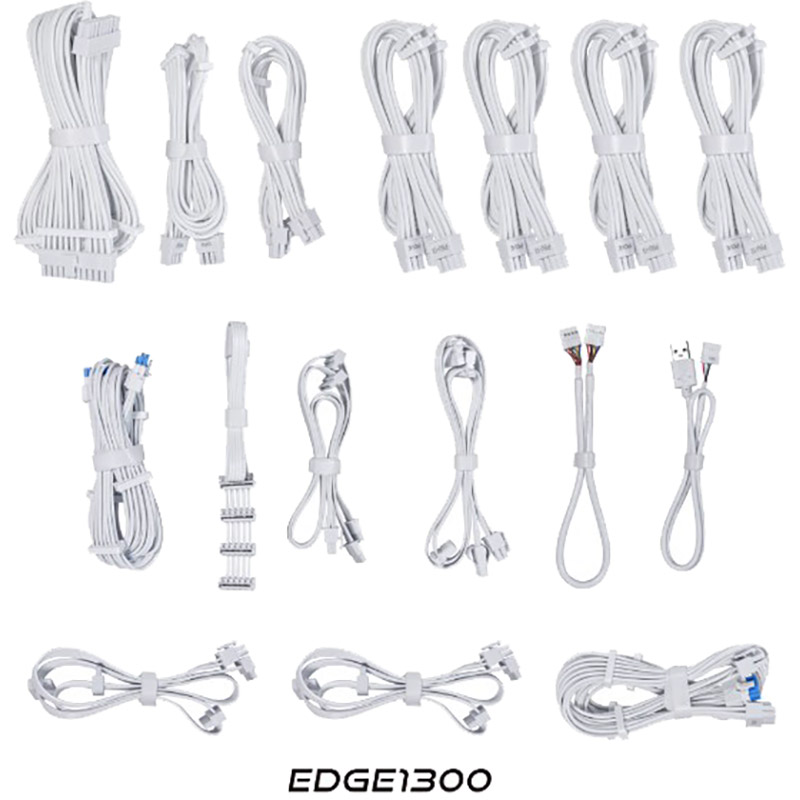 Блок питания LIAN LI EDGE1000 1000Вт White (G9P.EG1000.WE00.EU) Форм-фактор ATX