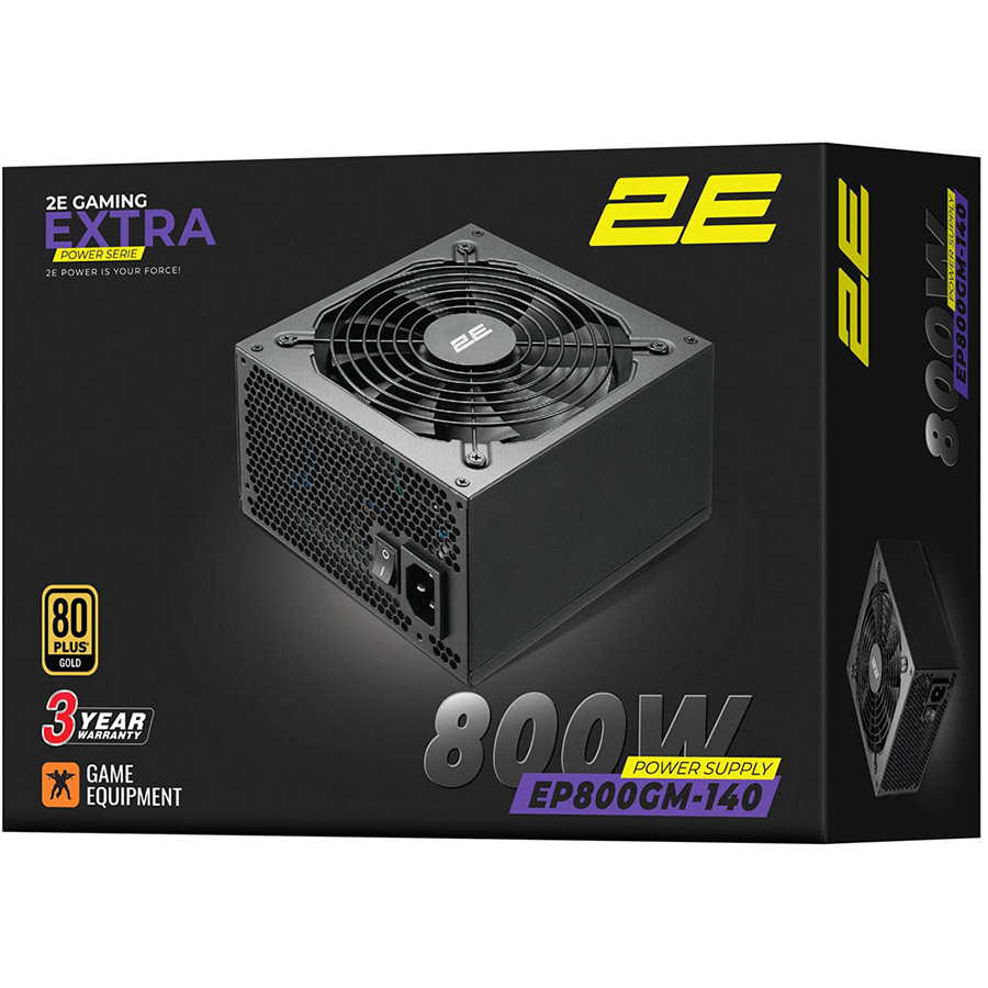 В Україні Блок живлення 2E GAMING Extra Power (2E-EP800GM-140)