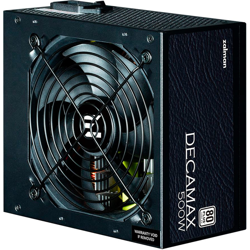 Блок живлення ZALMAN Decamax 500W (ZM500-LX3) Корекція коефіцієнта потужності PFC   активна