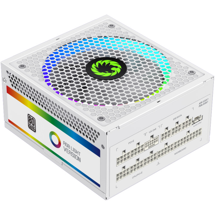 Блок живлення GAMEMAX RGB-1300 WH (ATX3.0/3.1 PCIe5.) Форм-фактор ATX