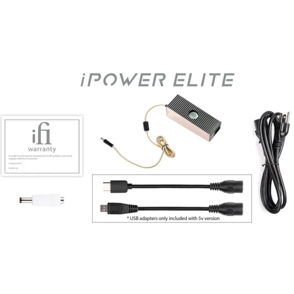 Блок питания IFI iPower Elite (5V/5A) Gray (90403405) Мощность 60