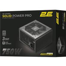 Блок питания 2E GAMING Solid Power Pro 750W (2E-SP750BRSMII-120)