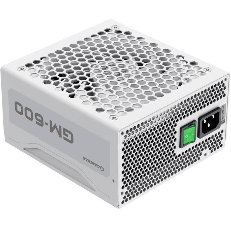 Блок живлення GAMEMAX ATX 600W (GM-600 Modular white) Корекція коефіцієнта потужності PFC   активна