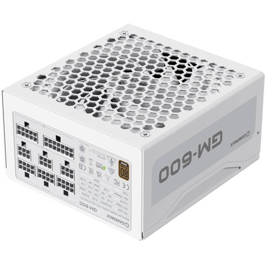 Блок живлення GAMEMAX ATX 600W (GM-600 Modular white) Призначенння для настільного комп'ютера