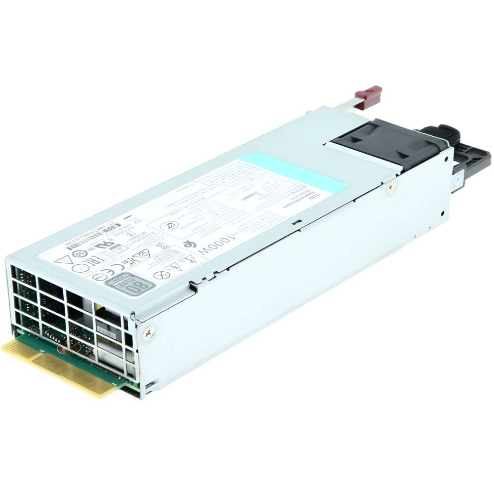 Блок питания HPE 1000W Flex Slot (P03178-B21) Назначение для сервера