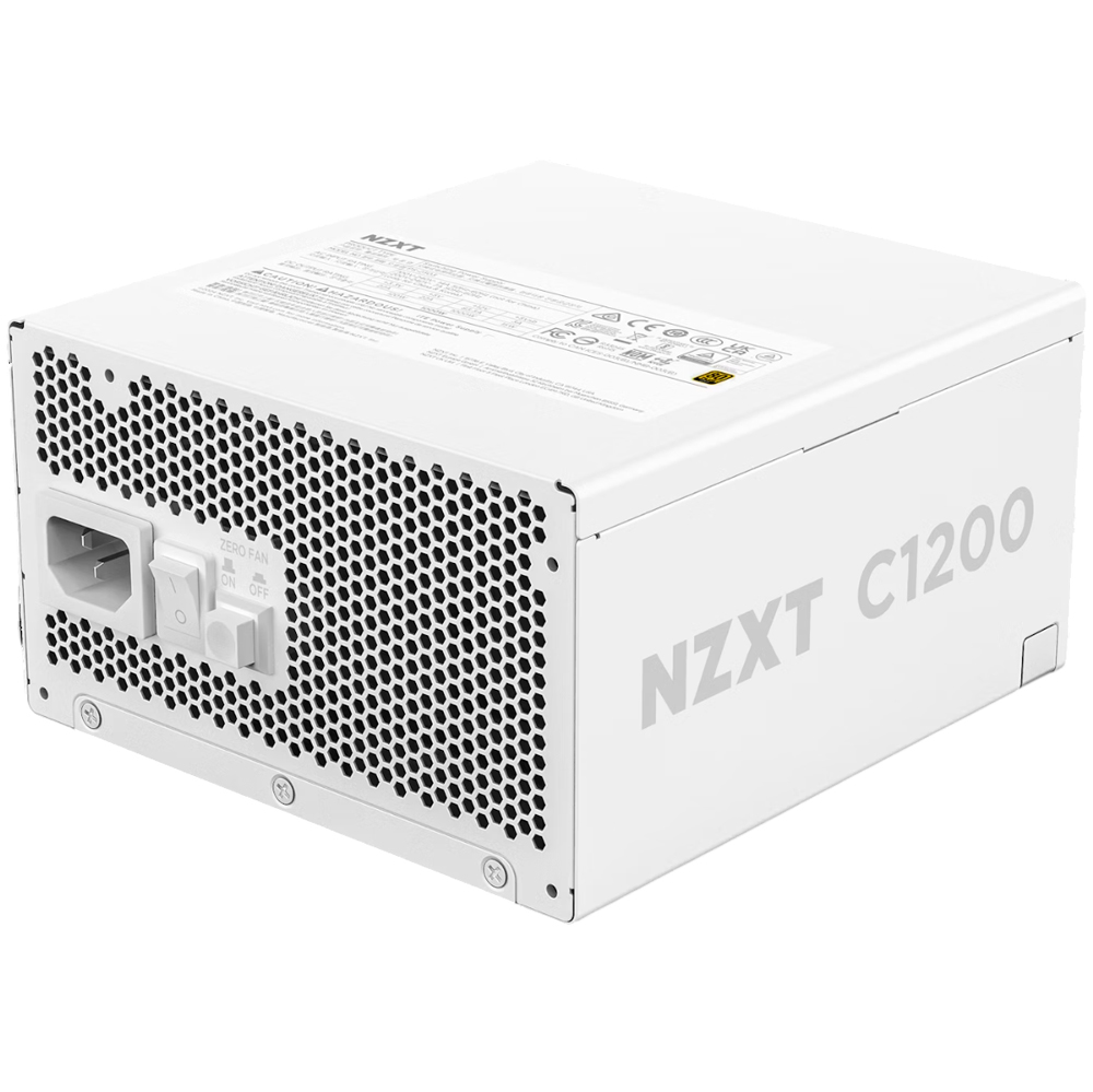 Блок живлення NZXT Gold ATX 3.1 1200 W White (PA-2G2BB-EU) Потужність 1200