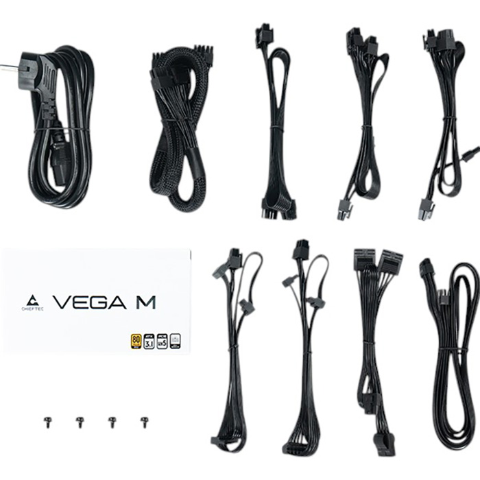 Фото Блок живлення CHIEFTEC Vega M 750W (PPG-750-C)
