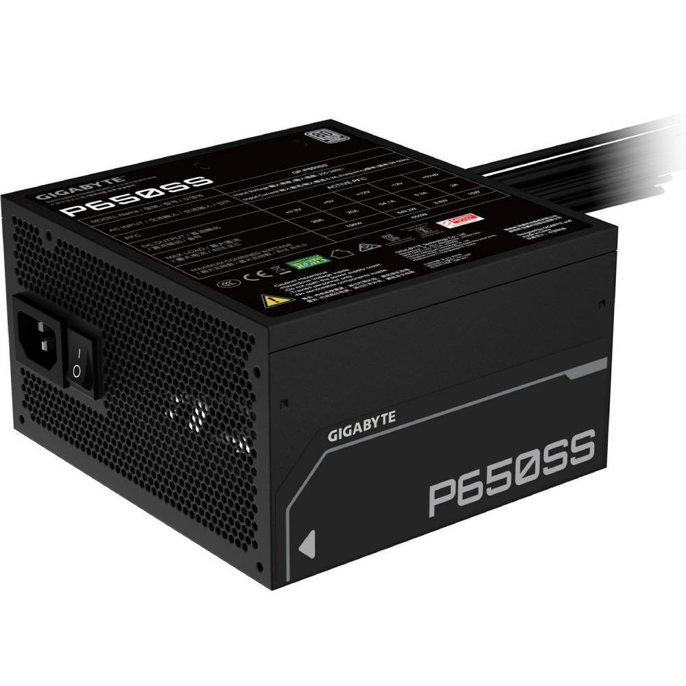 Блок питания GIGABYTE 650W (GP-P650SS) Мощность 650