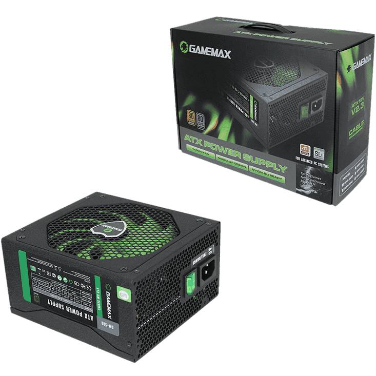 Блок питания GAMEMAX ATX 500W GM-500 Форм-фактор ATX