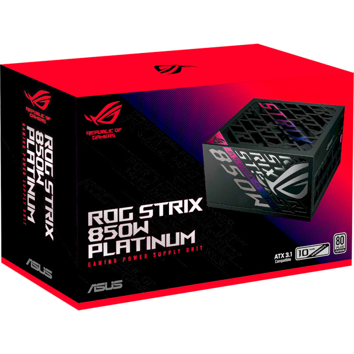 Фото 14 Блок питания ASUS 850W ROG STRIX (90YE00W2-B0NA00)