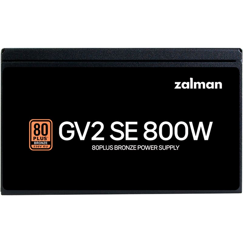 Блок живлення ZALMAN GV2SE 800W (ZM800-GV2SE) Призначенння для настільного комп'ютера