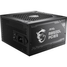 Блок питания MSI ATX 850W EU Fully-Modular 80 Plus Gold (MAG A850GL PCIE5)