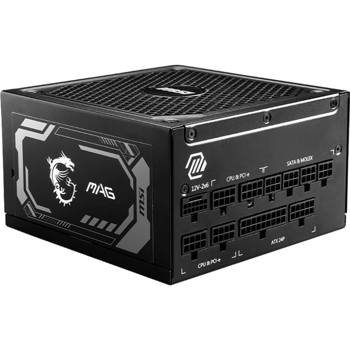 Блок питания MSI ATX 1000W EU Fully-Modular 80 Plus Gold (MAG A1000GL PCIE5) Блок питания MSI ATX 1000W EU Fully-Modular 80 Plus Gold (MAG A1000GL PCIE5)