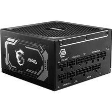 Блок питания MSI ATX 1000W EU Fully-Modular 80 Plus Gold (MAG A1000GL PCIE5)