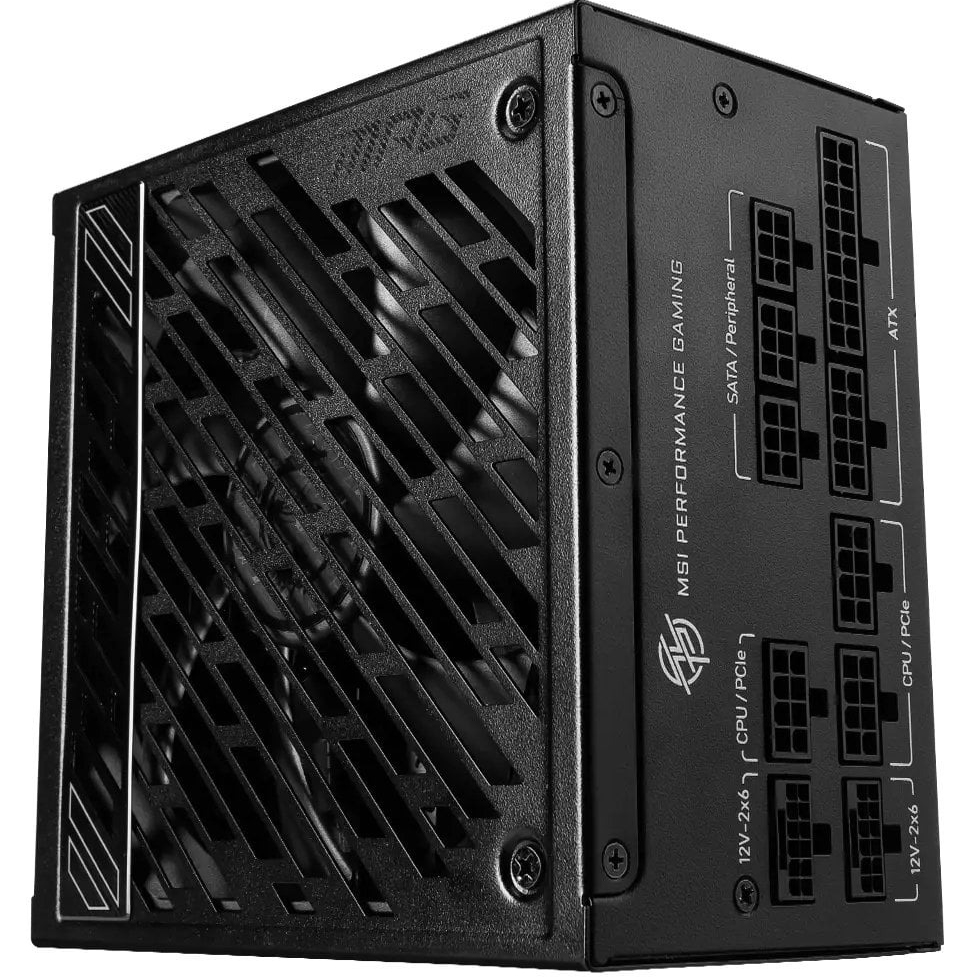 Блок питания MSI 1000W EU Fully-Modular 80 Plus Gold (MPG A1000GS PCIE5) Стандарт 80 PLUS 80 PLUS Gold