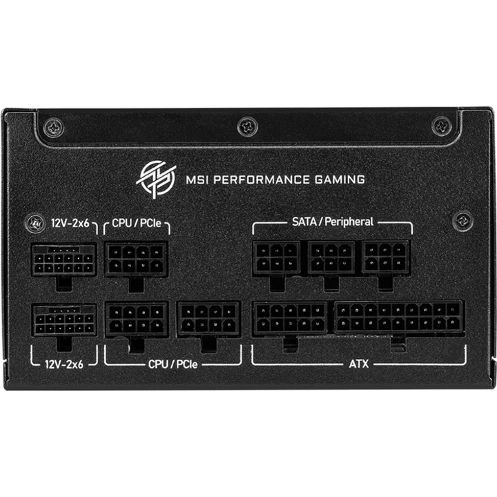 Блок питания MSI 850W EU Fully-Modular 80 Plus Gold (MPG A850GS PCIE5) Форм-фактор ATX