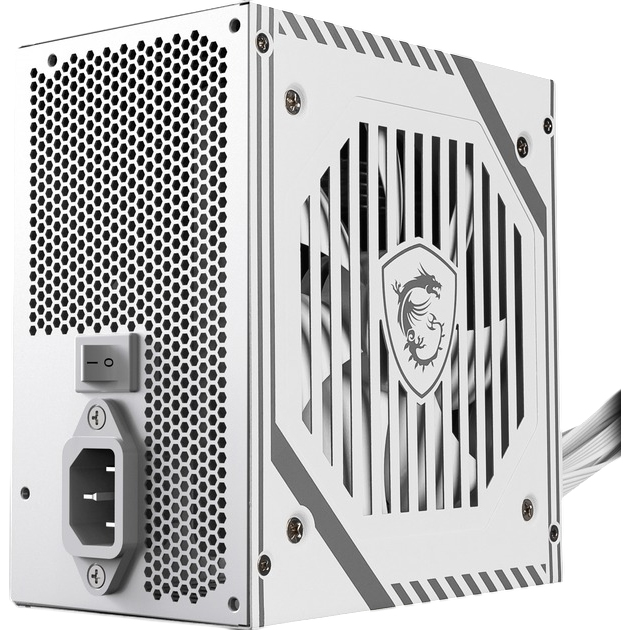 Блок питания MSI ATX 650W EU 650W Non-Modular 80 Plus Bronze (MAG A650BNL WHITE) Назначение для настольного компьютера