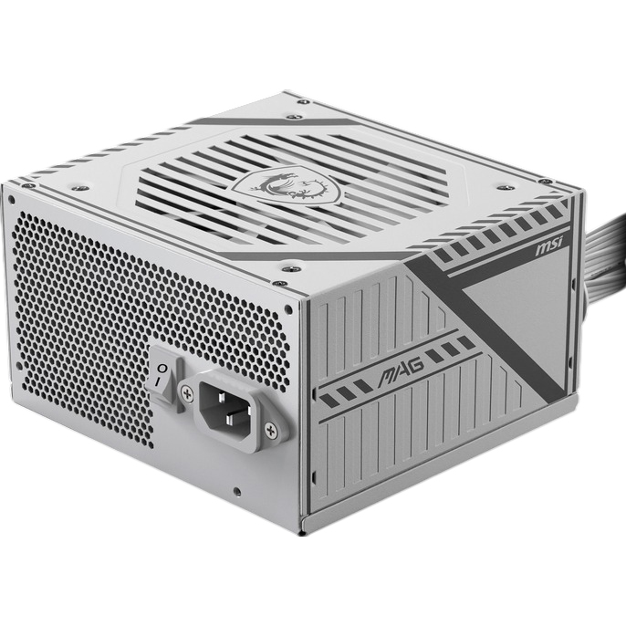 Блок питания MSI ATX 650W EU 650W Non-Modular 80 Plus Bronze (MAG A650BNL WHITE) Форм-фактор ATX