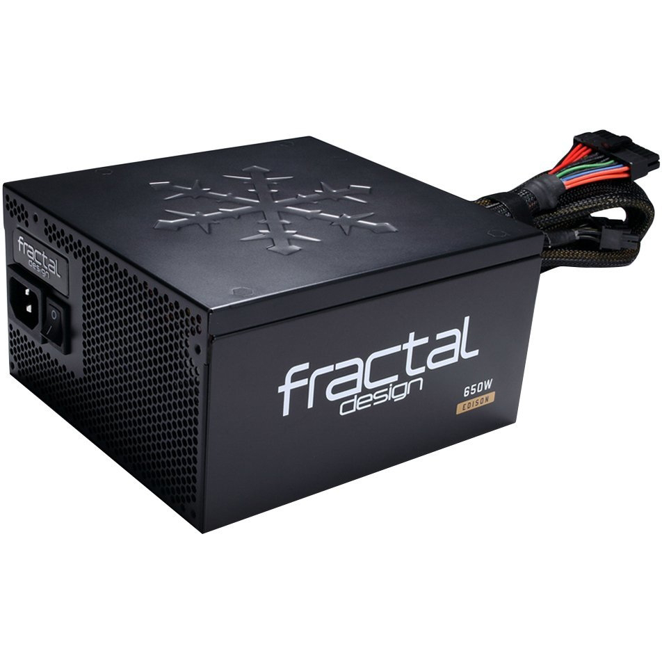 Блок живлення FRACTAL DESIGN Edison M 650W (FD-PSU-ED1B-650W-EU)