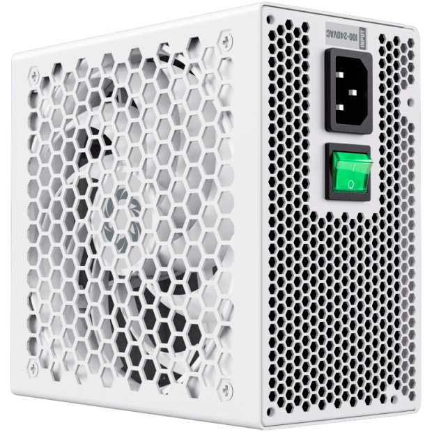 Зовнішній вигляд Блок живлення GAMEMAX ATX 700W 80 Bronze (GM-700 Modular white)