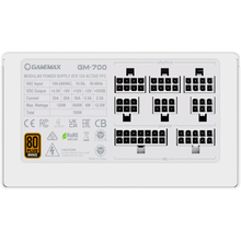Блок живлення GAMEMAX ATX 700W 80 Bronze (GM-700 Modular white)