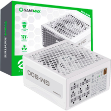 Блок живлення GAMEMAX ATX 800W 80 Bronze (GM-800 Modular white)